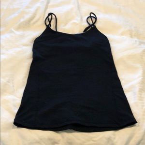 Black Strappy Lululemon Top